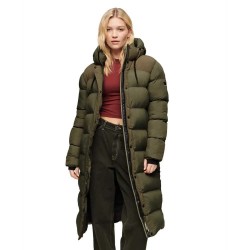 яке,дамски,якета,и,палта,superdry,rips,longline,jacket,dusty,olive,green,grid,(green)