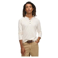 тениска,мъжки,тениски,superdry,slub,grandad,long,sleeve,t,shirt,white,(white,sand)