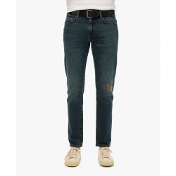 дънки,мъжки,панталони,superdry,vintage,slim,fit,jeans,viper,repair,indigo,(blue)