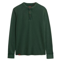 тениска,мъжки,тениски,superdry,vintage,textured,grandad,long,sleeve,t,shirt,green