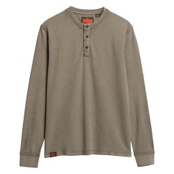 тениска,мъжки,тениски,superdry,vintage,textured,grandad,long,sleeve,t,shirt,brown,(morel,brown)