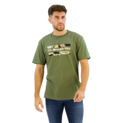 тениска,мъжки,тениски,quiksilver,camo,logo,short,sleeve,t,shirt,four,leaf,clover,(green)