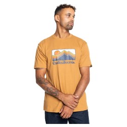 тениска,мъжки,тениски,quiksilver,gradient,mount,short,sleeve,t,shirt,brown,(bone,brown)