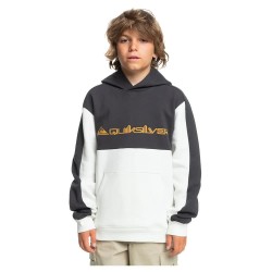 Суичър Quiksilver Knowledge Area hoodie - White / Grey (Snow White) суичър,детски,блузи,quiksilver,knowledge,area,hoodie,white,grey,(snow,white)