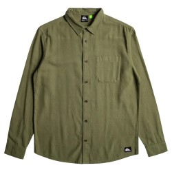 риза,с,дълъг,ръкав,мъжки,ризи,quiksilver,solid,mother,fly,long,sleeve,shirt,four,leaf,clover,(green)