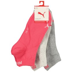 чорапи,мъжки,чорапи,puma,701230337,socks,3,pairs,middle,grey,melange,pink,(grey,pink)