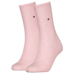 чорапи,дамски,чорапи,tommy,hilfiger,100001493,socks,2,pairs,pink,(light,pink)