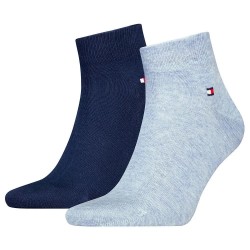чорапи,мъжки,чорапи,tommy,hilfiger,342025001,socks,2,pairs,blue,(light,blue,melange)