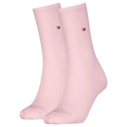 чорапи,дамски,чорапи,tommy,hilfiger,371221,socks,2,pairs,light,pink,(pink)