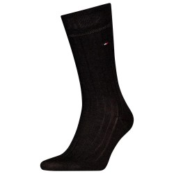 чорапи,мъжки,чорапи,tommy,hilfiger,701228789,socks,dark,grey,melange,(black)