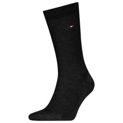 чорапи,мъжки,чорапи,tommy,hilfiger,701228790,socks,dark,grey,melange,(black)