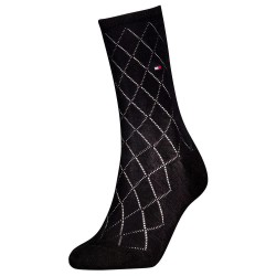 чорапи,дамски,чорапи,tommy,hilfiger,701228933,socks,black,(black)