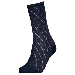 чорапи,дамски,чорапи,tommy,hilfiger,701228933,socks,navy,(blue)