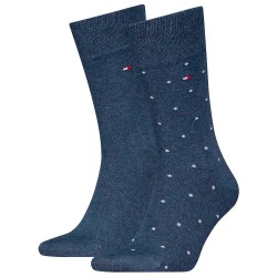 чорапи,мъжки,чорапи,tommy,hilfiger,701230780,socks,2,pairs,jeans,(blue)