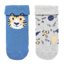 Чорапи Zippy ZBBUN0301 socks 2 pairs - Blue / Grey (Mixed) чорапи,мъжки,чорапи,дамски,чорапи,zippy,zbbun0301,socks,2,pairs,blue,grey,(mixed)