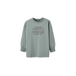 Тениска Zippy ZKBAP0303 long sleeve T-shirt - Grey (Grey) тениска,мъжки,тениски,дамски,тениски,zippy,zkbap0303,long,sleeve,t,shirt,grey,(grey)
