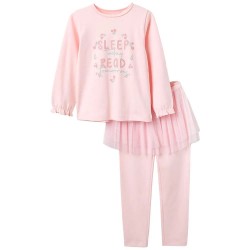 Пижама Zippy ZKGUN0101 long sleeve pyjama - Pink (Light Pink) пижама,детски,пижами,zippy,zkgun0101,long,sleeve,pyjama,pink,(light,pink)