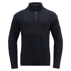 блуза,мъжки,пуловери,devold,of,norway,nansen,wool,zip,neck,sweater,blue