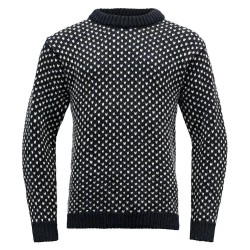 блуза,мъжки,пуловери,devold,of,norway,nordsjø,wool,sweater,black