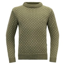 блуза,мъжки,пуловери,devold,of,norway,sørisen,wool,sweater,lichen,offwhite,(green)
