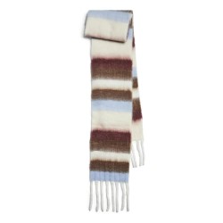 шал,ръкавици,шапки,и,шалове,pieces,lulu,scarf,shaved,chocolate,stripes,zinf,hydr,wgra,cdan,(multicolor)