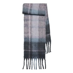 шал,ръкавици,шапки,и,шалове,pieces,lysna,scarf,ombre,blue,soft,chambray,pink,lavender,(grey)
