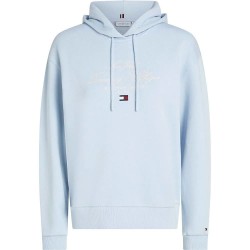 суичър,дамски,блузи,tommy,hilfiger,modern,script,graphic,hoodie,blue