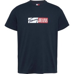 тениска,мъжки,тениски,tommy,jeans,entry,graphic,short,sleeve,t,shirt,dark,night,navy,(blue)