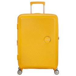 куфари,american,tourister,soundbox,spinner,67,24,tsa,81l,trolley,bag,golden,yellow,(yellow)