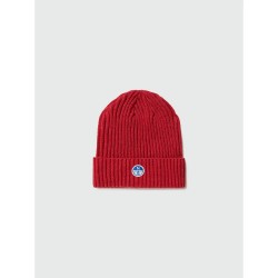 Шапка North sails Logo beanie - Red (Red Lava) шапка,всички,шапки,north,sails,logo,beanie,red,(red,lava)