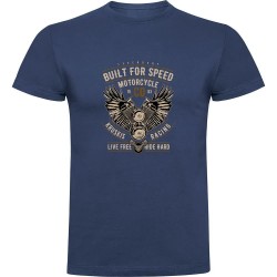 тениска,мъжки,тениски,kruskis,live,free,short,sleeve,t,shirt,denim,blue,(blue)