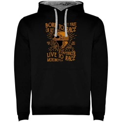 суичър,мъжки,пуловери,kruskis,live,to,race,hoodie,black,grey,(black)