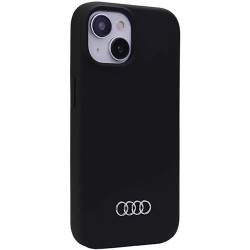 други,аксесоари,audi,silicone,iphone,15,plus14,plus,6.7,aulsrip15mq3d1bk,phone,case,clear,(black)