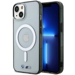 Bmw Etui Bmhmp14Mhcrs iPhone 14 Plus15 Plus 6.7 Ring phone case - Clear (Transparent / Silver) други,аксесоари,bmw,etui,bmhmp14mhcrs,iphone,14,plus15,plus,6.7,ring,phone,case,clear,(transparent,silver)