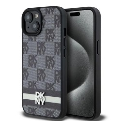 DKNY Dkhcp15Spcptssk iPhone 151413 6.1 Leather Checke Mono Pattern&Printed Stripes phone case - Clear (Black / Red) други,аксесоари,dkny,dkhcp15spcptssk,iphone,151413,6.1,leather,checke,mono,pattern&printed,stripes,phone,case,clear,(black,red)