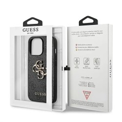 Guess Guhcp13X4Gmggr iPhone 13 Pro Max 6.7 4G Big phone case - Clear (Grey) други,аксесоари,guess,guhcp13x4gmggr,iphone,13,pro,max,6.7,4g,big,phone,case,clear,(grey)