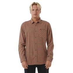 карирана,риза,мъжки,ризи,rip,curl,classic,surf,checked,long,sleeve,shirt,terracotta,(brown)
