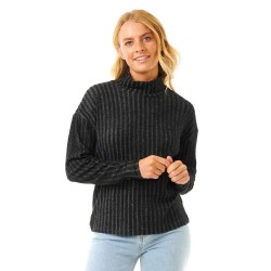 поларена,блуза,дамски,блузи,rip,curl,cosy,fleece,sweatshirt,black