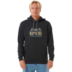 суичър,мъжки,пуловери,rip,curl,down,the,line,hoodie,washed,black,(black)