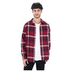 риза,с,дълъг,ръкав,мъжки,ризи,hurley,portland,organic,long,sleeve,shirt,matador,(red)