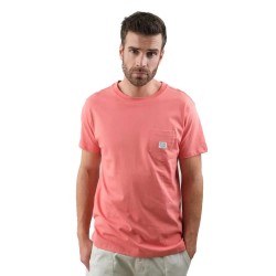 тениска,мъжки,тениски,deeluxe,basito,short,sleeve,t,shirt,coral,(pink)