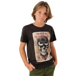 тениска,детски,тениски,deeluxe,clem,short,sleeve,t,shirt,black,(charcoal)