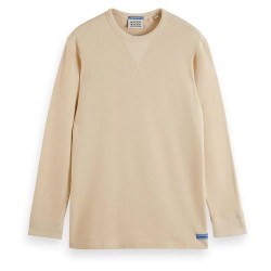тениска,мъжки,тениски,scotch,&,soda,178474,long,sleeve,t,shirt,beige