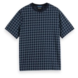 тениска,мъжки,тениски,scotch,&,soda,178487,short,sleeve,t,shirt,blue