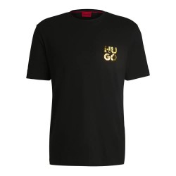 тениска,мъжки,тениски,hugo,diridumti,10266060,short,sleeve,t,shirt,black,(black)