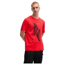 тениска,мъжки,тениски,boss,50525219,short,sleeve,t,shirt,red