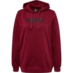 суичър,дамски,блузи,hummel,booster,hoodie,cabernet,(red)