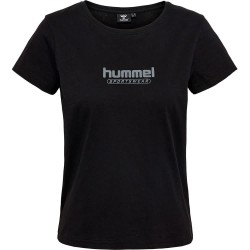 тениска,дамски,тениски,hummel,booster,short,sleeve,t,shirt,black