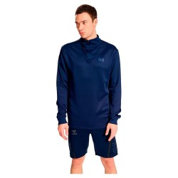 блуза,мъжки,пуловери,hummel,court,half,zip,sweatshirt,blue,(marine)