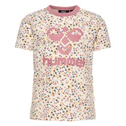 тениска,детски,тениски,hummel,karen,aop,short,sleeve,t,shirt,beige,(turtledove)